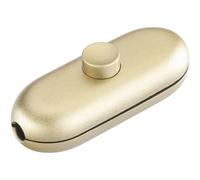 interBär 5044-010.01 Interruttore a filo passante Oro 1 x Off / On 2 A 1 pz.