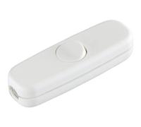 interBär 5055-008.01 Interruttore a filo passante Bianco 1 x Off / On 3 A 1 pz.