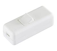 interBär 8010-008.01 Interruttore a filo passante Bianco 2 x Off / On 10 A 1