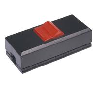 interBär 8075-044.01 Interruttore a filo passante Nero, Rosso 1 x Off / On 2 A