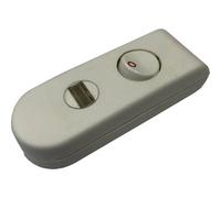 interBär 8093-108.01 Interruttore a filo passante Bianco 1 x Off / On 2 A 1 pz