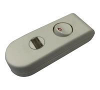 interBär 8093-108.01 Interruttore a filo passante Bianco 1 x Off / On 2 A 1 pz