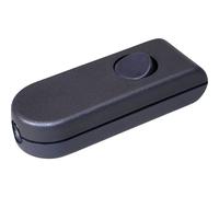 interBär 8093-204.01 Interruttore a filo passante Nero, Bianco 1 x Off / On 2 A