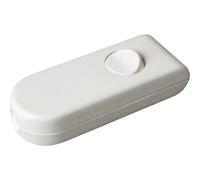 inter BÄR Interruttore a filo passante 8093-208.01 Bianco, Rosso 1 x Off/On 2