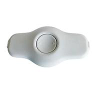 interBär 8130-008.01 Dimmer varialuce per LED con piastra antistrappo Bianco Co