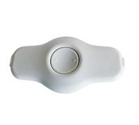 interBär 8130-008.01 Dimmer varialuce per LED con piastra antistrappo Bianco Co