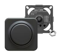 interBär 8149-000.01 Dimmer da incasso per mobili Nero