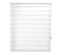INTERBLIND | Tenda avvolgibile notte e giorno elegante, dimensioni 100 x 250 x altezza - Tenda a rullo facile da installare, dimensioni 97 x 245 - Tenda colore bianco