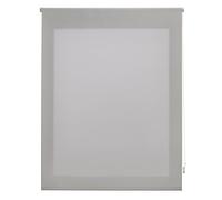 INTERBLIND | Tenda avvolgibile trasparente, 120 x 250 cm (larghezza per altezza) - Tenda avvolgibile misura del tessuto, 117 x 245 cm - Tenda traslucida argento - Tenda per finestre premium