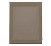 INTERBLIND | Tenda avvolgibile trasparente, trasparente, 100 x 250 cm (larghezza per altezza) - Tenda avvolgibile misura del tessuto 97 x 245 cm - Tenda traslucida grigia - Tenda a rullo Premium per