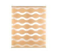 INTERBLIND | Tenda notturna e giorno elegante, dimensioni 140 x 180 - Tenda notte e giorno, dimensioni tessuto, 137 x 175 - Tenda facile installazione BEIG