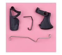 Interblocco del grilletto dell'acceleratore con leva dell'asta dell'acceleratore adatta for parti di motosega MS180 MS170 018 017