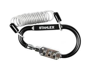 INTERBOSCH BV - Lucchetto a combinazione per cavi, lunghezza 900 mm, 2,5 mm, con codice numerico personalizzato, ideale per chiudere biciclette, bagagli, zaini, borse e caschi