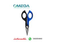 INTERCABLE 16020-F1 - FORBICE SPELLACAVI 3 IN 1 TAGLIA, SPELLA, CRIMPA SERIE A