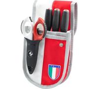 Intercable 19136-CB - Marsupio da elettricista Biancorosso - SSC Bari - con Giraviti SLIM e Forbice F1