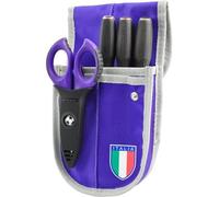 Intercable 19136-CF - Kit Marsupio da elettricista Viola - Fiorentina - con Giraviti SLIM e Forbice F1