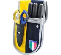 Intercable 19136-CV - Marsupio da elettricista Gialloblu - Hellas Verona FC - con Giraviti SLIM e Forbice F1