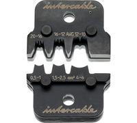 Intercable MPU UEFV63 0,5 - 6 mm² 6,3 mm inserto pressato per connettori piatti non isolati, ganasce a pressione, pinza crimpatrice, ganasce di serraggio
