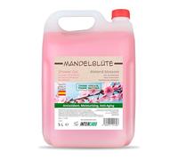 INTERCABO - Gel doccia ai fiori di mandorlo per dispenser di ricarica | Flacone di gel doccia ultra idratante da 5 litri | Aroma meraviglioso | Ideale per la casa e l'azienda | 5000ml