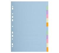 Intercalaires carte 180g forever 12 positions - a4