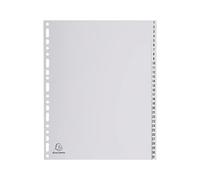 Intercalaires imprimes polypropylene 13x100e 31 positions de 1 a 31 - a4 maxi