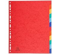 Intercalaires nature future carte lustree 400g 12 positions - a4 maxi