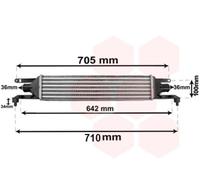 Intercooler 17004320 VAN WEZEL per FIAT ALFA ROMEO