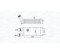 MAGNETI MARELLI Intercooler 351319204700
