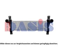 Intercooler A Fini Lamelle Saldato Compatibile Per Ford Ranger TKE 670x200x36