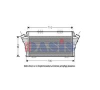 Intercooler A Fini Saldati Adatti Per Opel Vectra C Caravan Signum