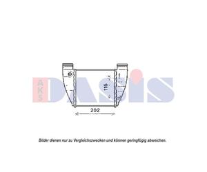 Intercooler A Fins Saldato Adatto Per Audi A4 Avant 8ED B7 8EC