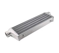 Intercooler A Montaggio Anteriore 550x180x65mm Barra E Piastra Turbo Universale OD = 63 Mm Trasmissione Radiatore Olio