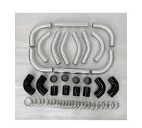 Intercooler A Montaggio Anteriore Raffreddatore Dell'aria Di Sovralimentazione 450x140x65 2.0' Kit Tubazioni Intercooler Turbo Universale Turbo Intercooler Charged Air Inter Cooler