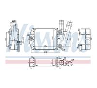 NISSENS 96673 Intercooler