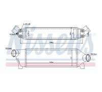 Intercooler Ad Aria Alluminio Adatto Per Ford Transit Bus FD_ _ FB_ FS_