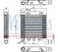 Intercooler Ad Aria Alluminio Adatto Per Hyundai Santa Fé II