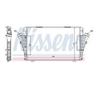 Intercooler Ad Aria Alluminio Adatto Per Opel Vectra C Caravan