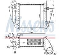 Intercooler Ad Aria Alluminio Compatibile Per Audi A4 Avant 8E5 B6 8ED B7 8H7