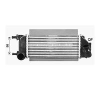 Intercooler Ad Aria Alluminio Compatibile Per Fiat 500 312 C 312