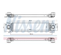 Intercooler Ad Aria Alluminio Compatibile Per Ford Mondeo V Station Wagon