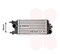 Intercooler Ad Aria Alluminio Compatibile Per Lancia Ypsilon 312