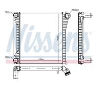 Intercooler Ad Aria Alluminio Compatibile Per Land Rover Range III LM