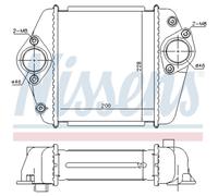 Intercooler Ad Aria Alluminio Compatibile Per Mazda CX-7 ER 6 Kombi GH