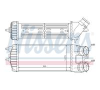 Intercooler Ad Aria Alluminio Compatibile Per Peugeot Partner Combispace
