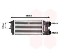 Intercooler Ad Aria Alluminio Compatibile Per Peugeot Partner Combispace