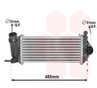 VAN WEZEL 43004615 Intercooler