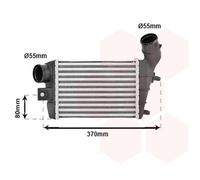 VAN WEZEL 01004086 Intercooler