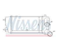 NISSENS 96774 Intercooler