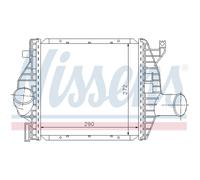 Intercooler NISSENS 96843