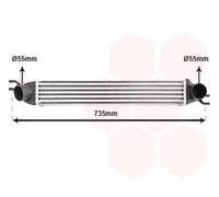Intercooler Ad Aria Alluminio Per MINI Mini Roadster R59 R56 R50 R53